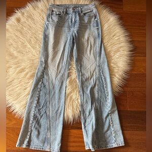 American Eagle Outfitters Light Blue Flare Jeans